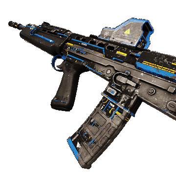 L85A2 | Horzine Elite Blue | Battle-Scarred