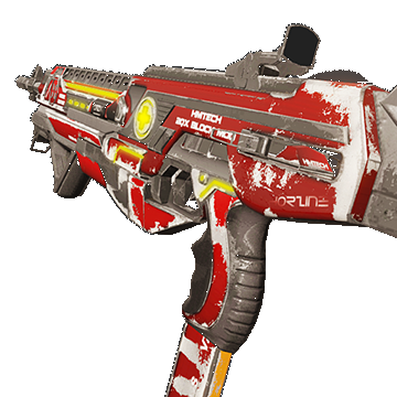 HMTech-401 Assault Rifle | Elite Unit Red | Battle-Scarred