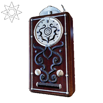 Steampunk | Timer Backpack | Chrome