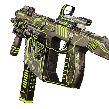 Kriss SMG | Neon | Battle-Scarred