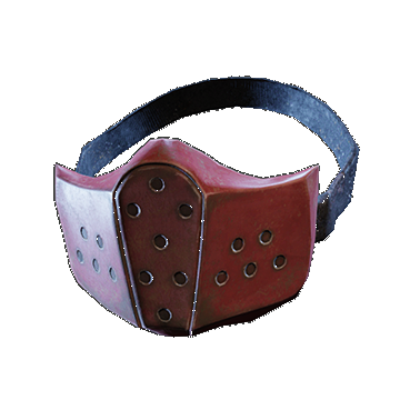 Russian Military Mask | Red