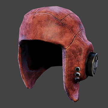 WW1 Pilot | Helmet | Red