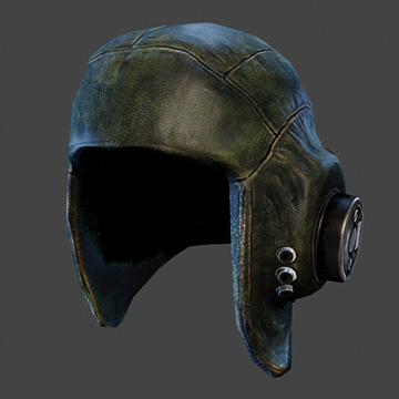 WW1 Pilot | Helmet | Forest