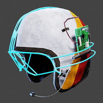 Neon Gear | Rugby Helmet | Neon RGB