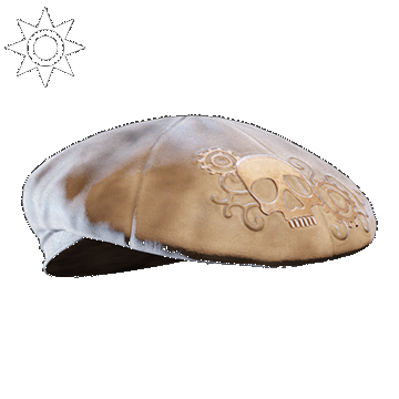 Steampunk | Skull Beret | Standard