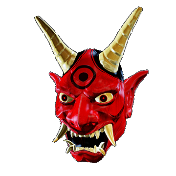 Hannya Mask | Red Shiny