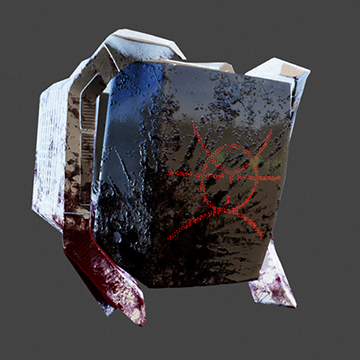 D.A.R. | Classic Helmet | Bloody