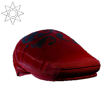 Steampunk | Flat Cap | Red
