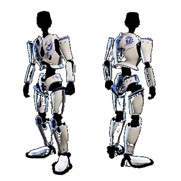 D.A.R. | C3HZ Armor | Flow Blue
