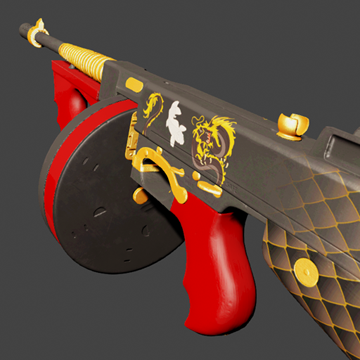 Tommy Gun | Dragon & Koi | Precious