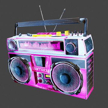Neon Gear | Boombox | Neon RGB
