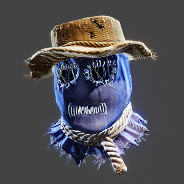 Halloween | Strawman Mask | Blue