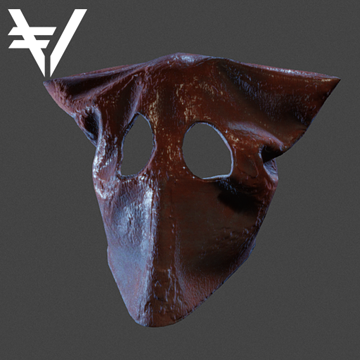 Leather Mask | Vault | Brown