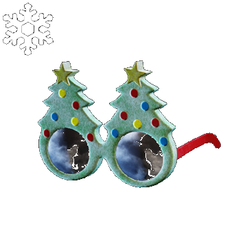Christmas | Tree Glasses | Green