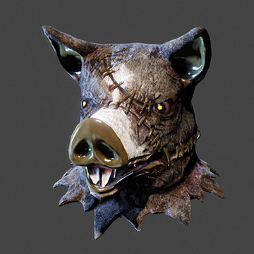 Halloween | Boar Head | Precious