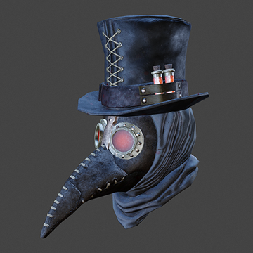 Plague Doctor | Hood | Mint