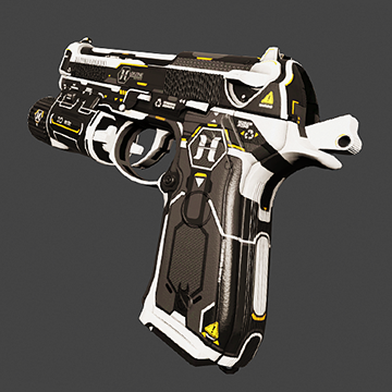 9MM | Horzine Elite White | Mint