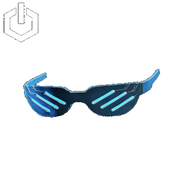 Cyber Punk Shades | Blue