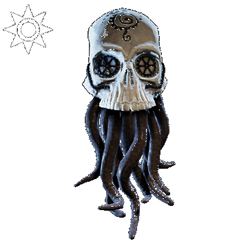 Steampunk | Tentacle Skull | Standard