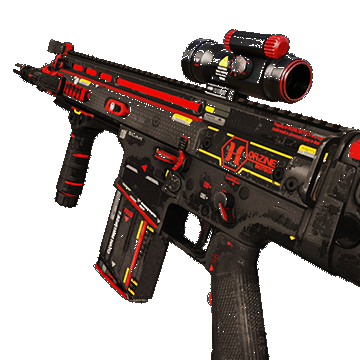 Scar | Horzine Elite Red | Battle-Scarred