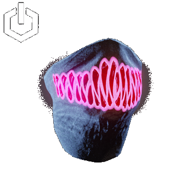 Cyber Rave | Facemask | Teeth