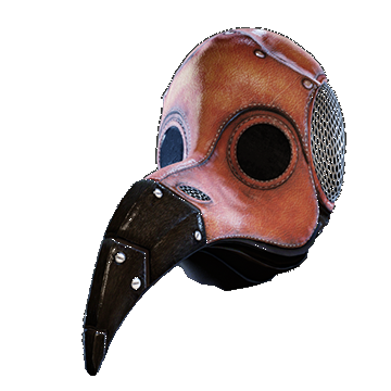 Plague Doctor Mask | Red