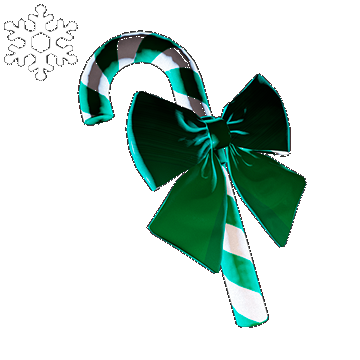Christmas | Candy Cane Backpack | Green