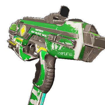 HMTech-201 SMG | Elite Unit Green | Battle-Scarred