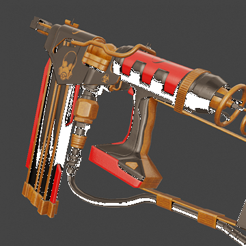 VLAD-1000 Nailgun | Black Golden | Mint
