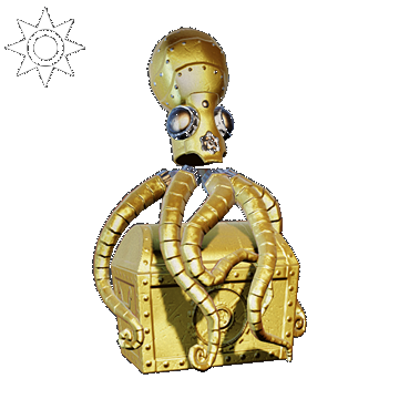 Steampunk | Octopus Backpack | Precious