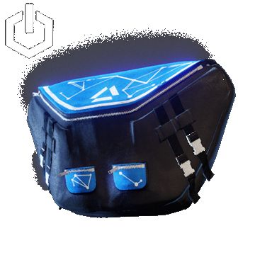 Messenger Backpack | Blue