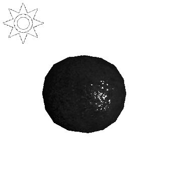 Sideshow Clown Nose | Fuzzy Black