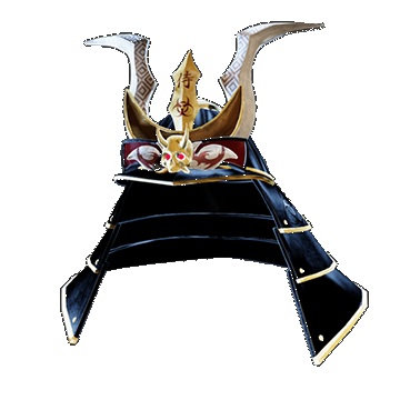 Samurai Gas Helmet | Gold