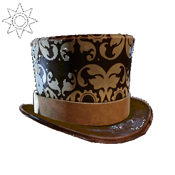Steampunk | Top Hat | Brown