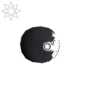 Sideshow Clown Nose | Shiny Black