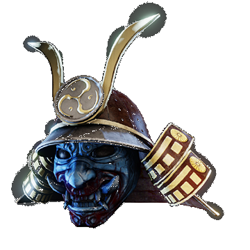 Samurai Mask | Blue