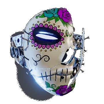 Broken Mask | Sugar Purple