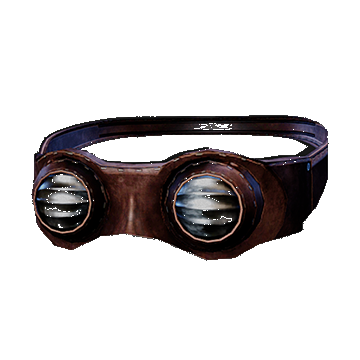 Psycho Pain Goggles Closed | Leather