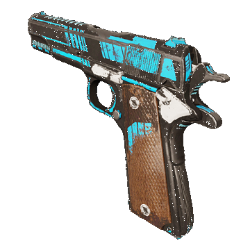 M1911 | Bluefire | Battle-Scarred