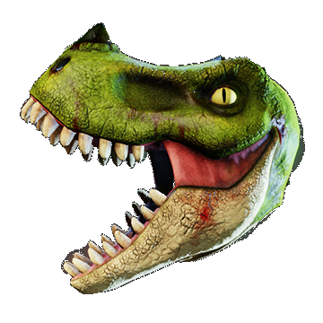 Discount T-REX Mask | Green