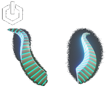 Cyber Rave | Horns | Grey