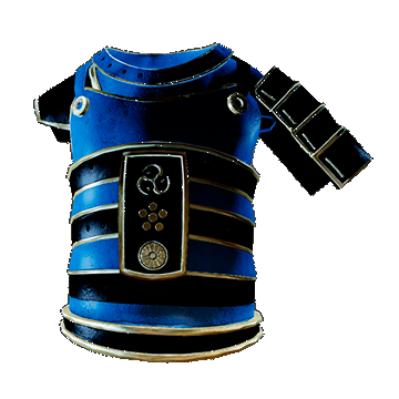 Samurai Armor Chest | Blue