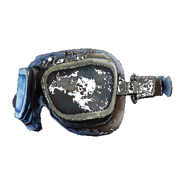 RAF Goggles | Black Glow Black Blue