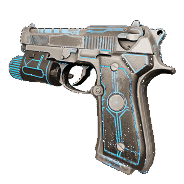 9MM | Neon | Battle-Scarred