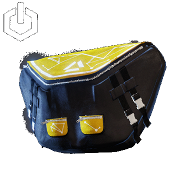 Messenger Backpack | Yellow