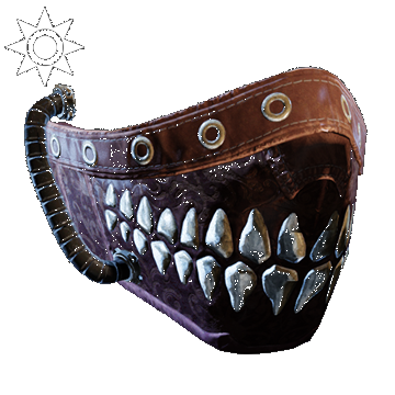 Steampunk | Mandible Mask | Chrome