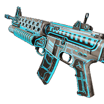 M16 M203 | Neon | Field-Tested
