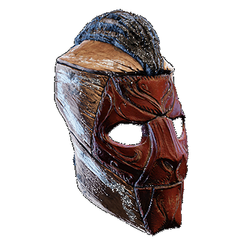 Loco Tribe Mask | Warrior | Fire
