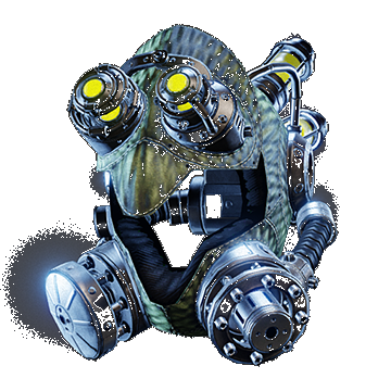 Insectoid Helmet Open | Yellow