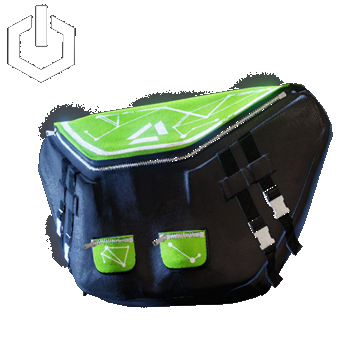 Messenger Backpack | Green